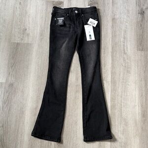 NWT Rise Supply Co Black Flare Jeans